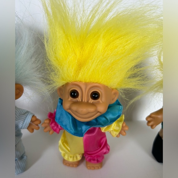 Lot of 4 Vintage Russ Troll Dolls - Picture 5 of 15